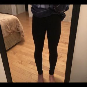 lululemon wunder under leggings size 4